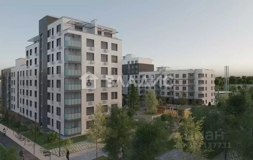 1-к кв. Татарстан, Казань Лето жилой комплекс (40.57 м) - Фото 2