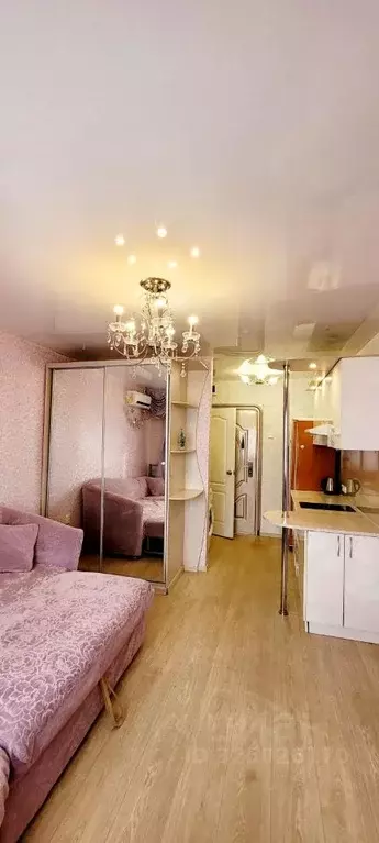 Студия Хабаровский край, Хабаровск Гаражный проезд, 5 (19.0 м) - Фото 2