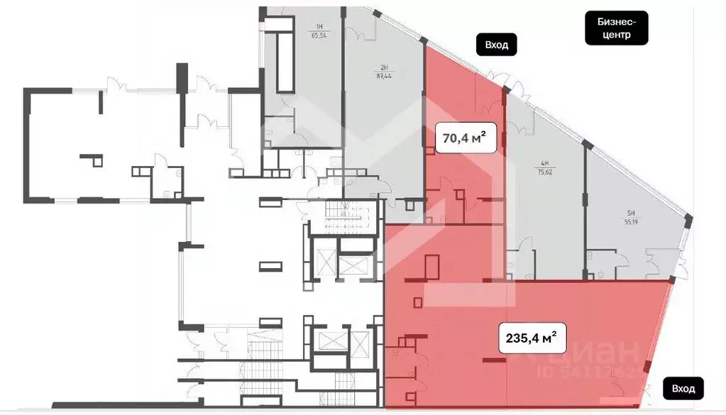 Помещение свободного назначения в Московская область, Красногорск ул. ... - Фото 1