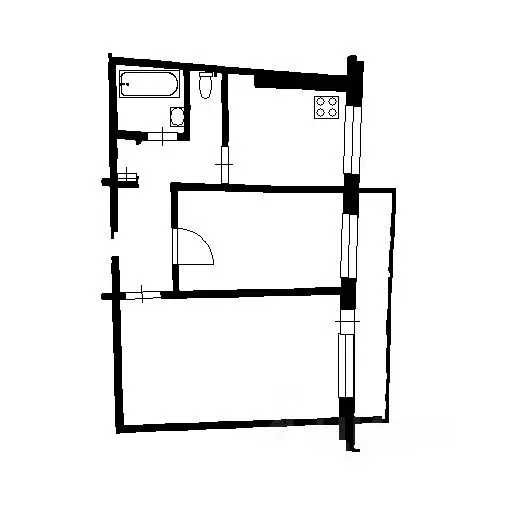 2-к кв. Самарская область, Самара Черемшанская ул., 240 (44.9 м) - Фото 2