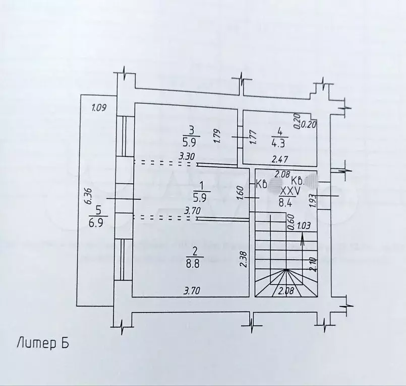 1-к. квартира, 32 м, 3/4 эт. - Фото 0