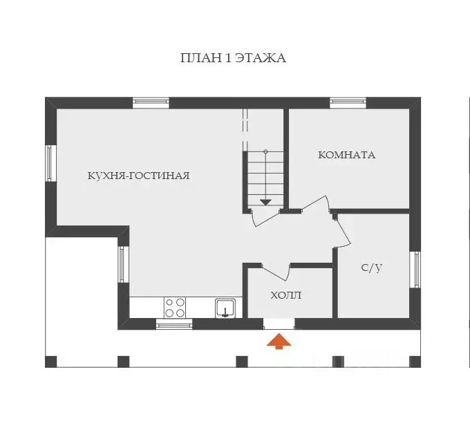 Дом в Ленинградская область, Гатчинский муниципальный округ, Кобрино ... - Фото 2