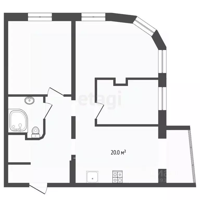 3-к кв. Тюменская область, Тюменский муниципальный округ, д. Дударева ... - Фото 2