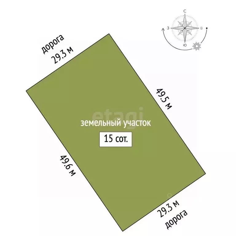 Участок в Мордовия, Саранск городской округ, пос. Пушкино  (15.0 сот.) - Фото 0