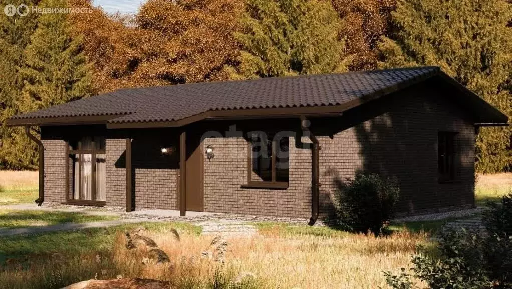 Дом в посёлок Тургояк, Крымская улица (74 м) - Фото 1