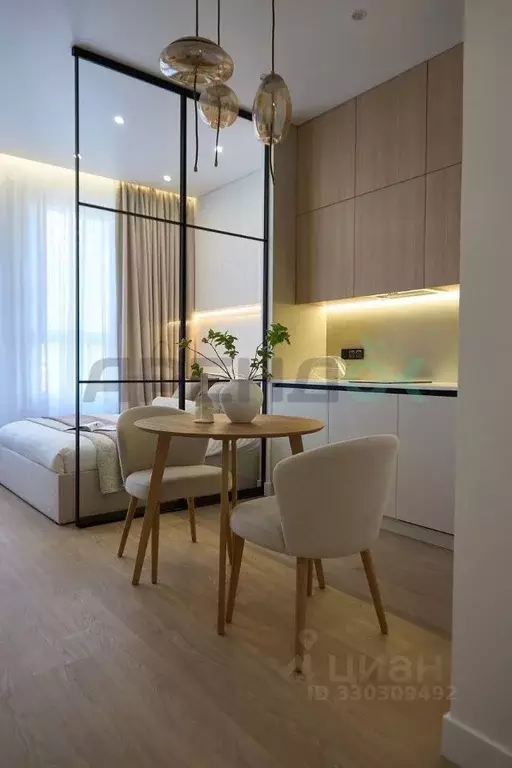 Студия Москва ул. Крузенштерна, 9 (33.0 м) - Фото 1