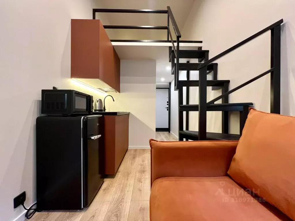 Студия Санкт-Петербург Можайская ул., 10 (16.0 м) - Фото 1