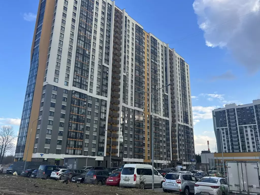 2-к кв. Санкт-Петербург ул. Лидии Зверевой, 9к1 (65.0 м) - Фото 2