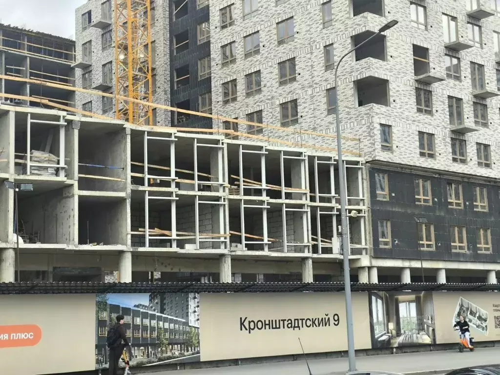 Помещение свободного назначения в Москва Кронштадтский 9 жилой ... - Фото 1