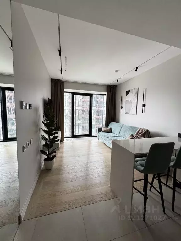 Студия Москва 2-я Хуторская ул., 34 (27.0 м) - Фото 0