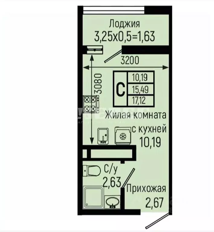 Студия Краснодарский край, Туапсинский муниципальный округ, с. Небуг ... - Фото 2