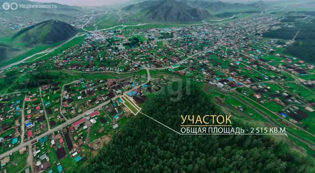 Участок в Усть-Кан, улица Тугамбаева (15.72 м) - Фото 0