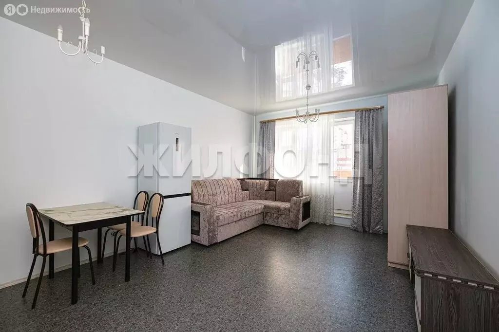 Квартира-студия: Новосибирск, улица Виктора Уса, 4 (31.3 м) - Фото 1