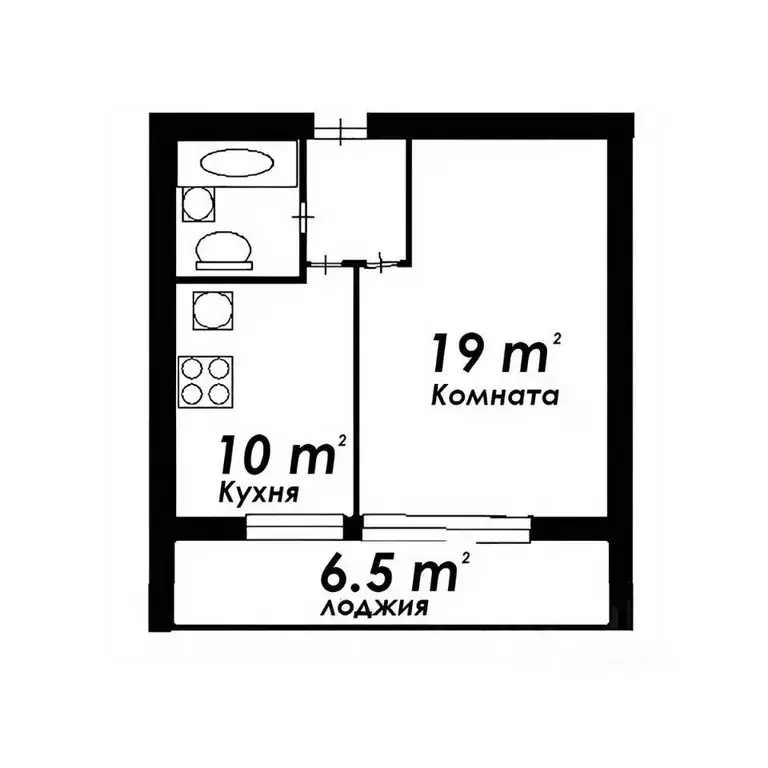 1-к кв. Москва Большая Черемушкинская ул., 11К3 (37.0 м) - Фото 2