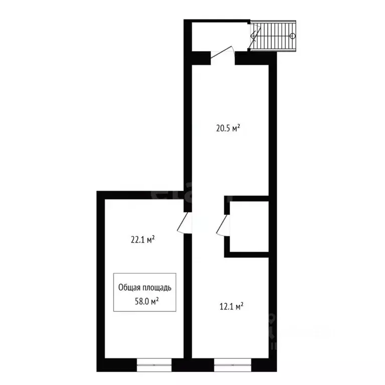 Офис в Новосибирская область, Бердск Комсомольская ул., 3 (58 м) - Фото 2