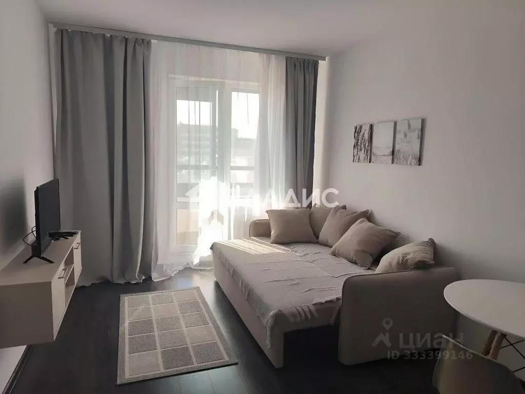 Студия Санкт-Петербург ул. Генерала Кравченко, 7к1 (28.8 м) - Фото 2