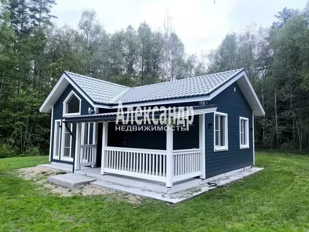Дом в Ленинградская область, Приозерский район, Плодовское с/пос, пос. ... - Фото 1