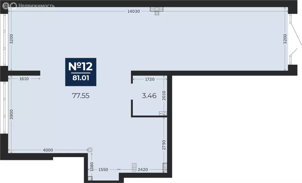 Помещение свободного назначения (81.01 м) - Фото 0