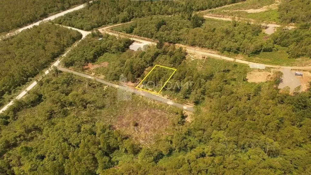 Участок в Сахалинская область, Южно-Сахалинск Вишневый сад-2 СНТ, 14 ... - Фото 1