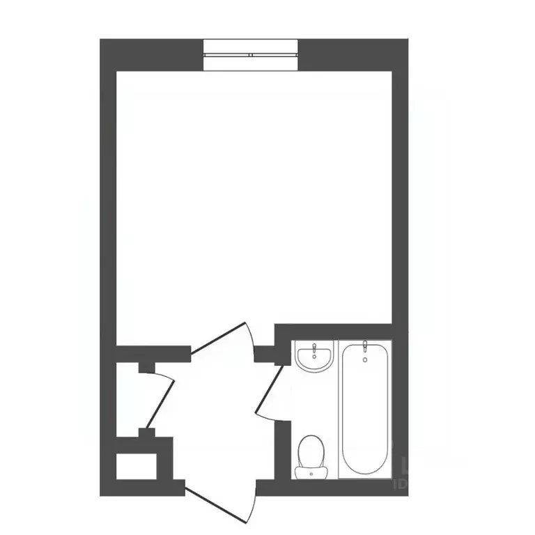 1-к кв. Тюменская область, Тюмень ул. 30 лет Победы, 79 (16.0 м) - Фото 1
