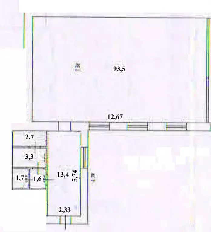 Торговая площадь в Татарстан, Казань ул. Мазита Гафури, 50 (116 м) - Фото 2