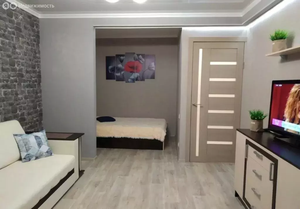 Квартира-студия: Краснодар, улица Героев-Разведчиков, 6к4 (28 м) - Фото 1