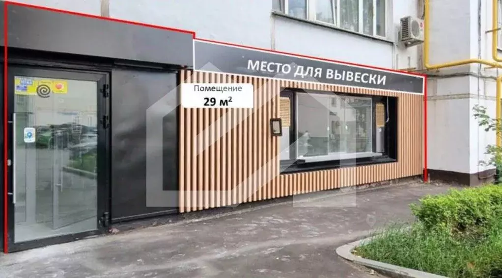 Торговая площадь в Москва ул. Фридриха Энгельса, 7-21 (29 м) - Фото 1