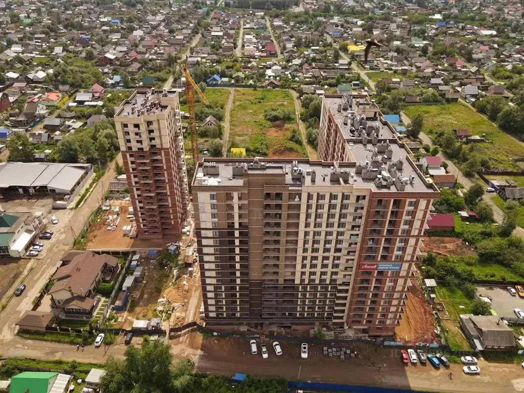 1-к кв. Удмуртия, Ижевск Ботеневский пер., 30к1 (41.4 м) - Фото 1