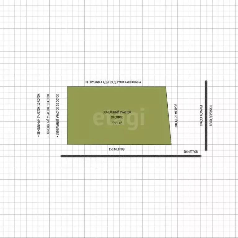 Участок в Адыгея, Майкопский район, Даховская ст-ца  (30.0 сот.) - Фото 2