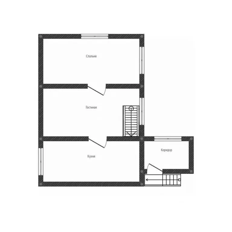 Дом в Воронежская область, Рамонский район, Комсомольское с/пос, д. ... - Фото 2