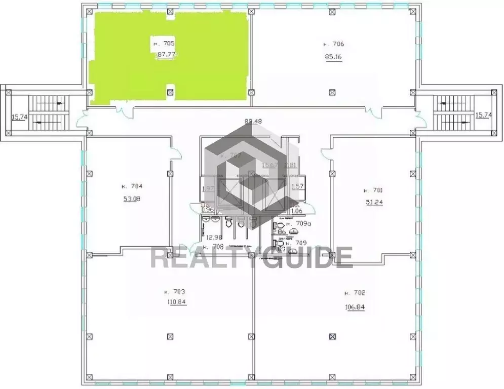 Офис в Москва Старокалужское ш., 65 (88 м) - Фото 1