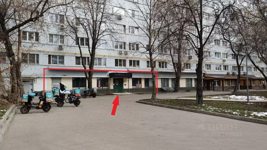 Торговая площадь в Москва Волгоградский просп., 1С1 (165 м) - Фото 0
