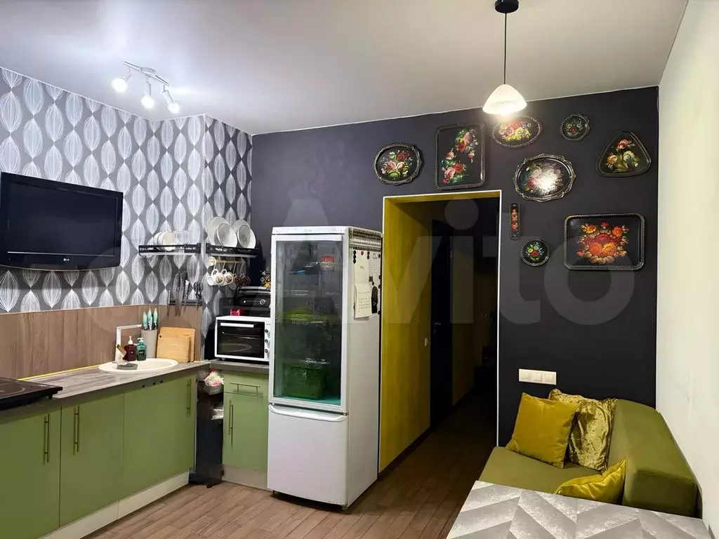 Квартира-студия, 46 м, 15/25 эт. - Фото 1