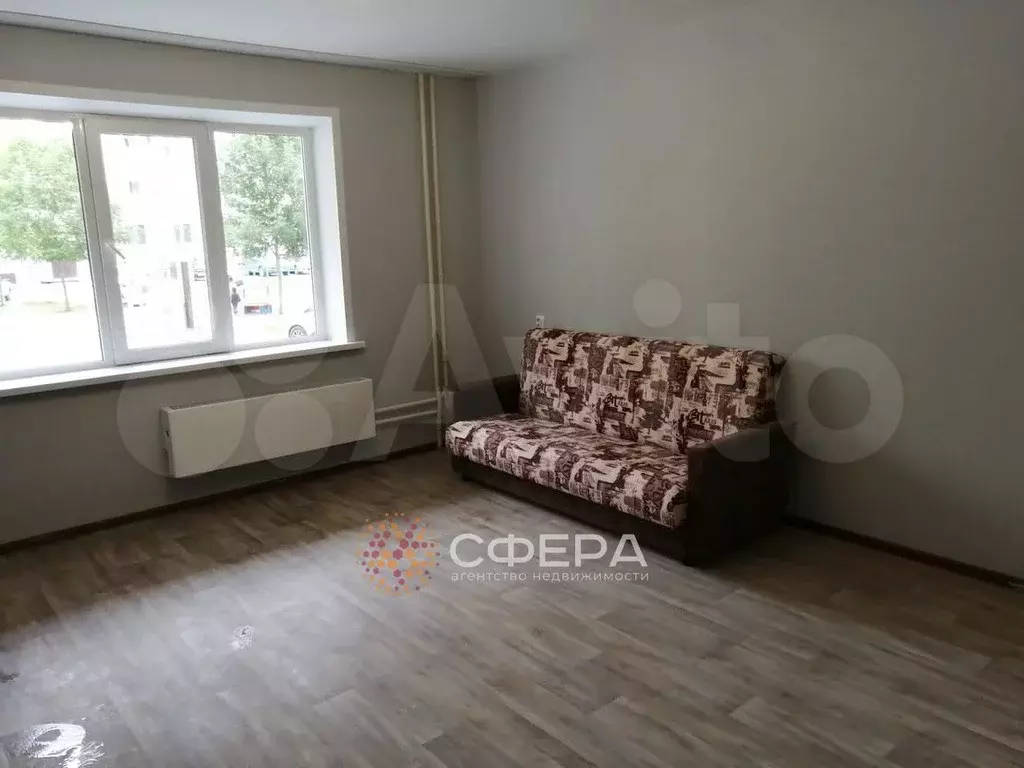 Квартира-студия, 33 м, 1/10 эт. - Фото 1