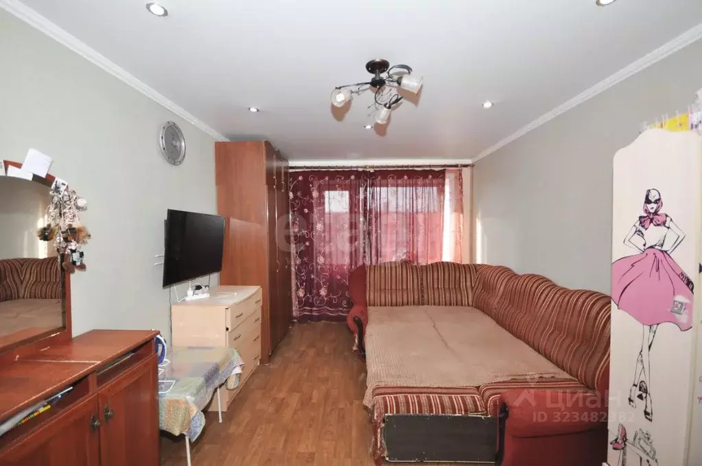 1-к кв. Сахалинская область, Долинск Комсомольская ул., 41 (32.0 м) - Фото 1