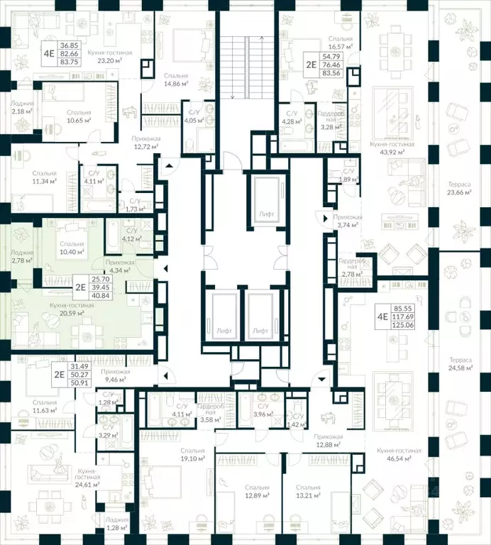 1-к кв. Башкортостан, Уфа Глумилино жилрайон, Урман Сити жилой ... - Фото 2
