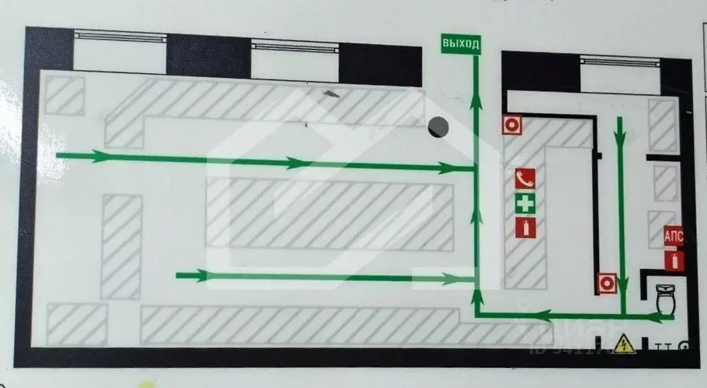Помещение свободного назначения в Москва ул. Крупской, 19/17 (73 м) - Фото 2