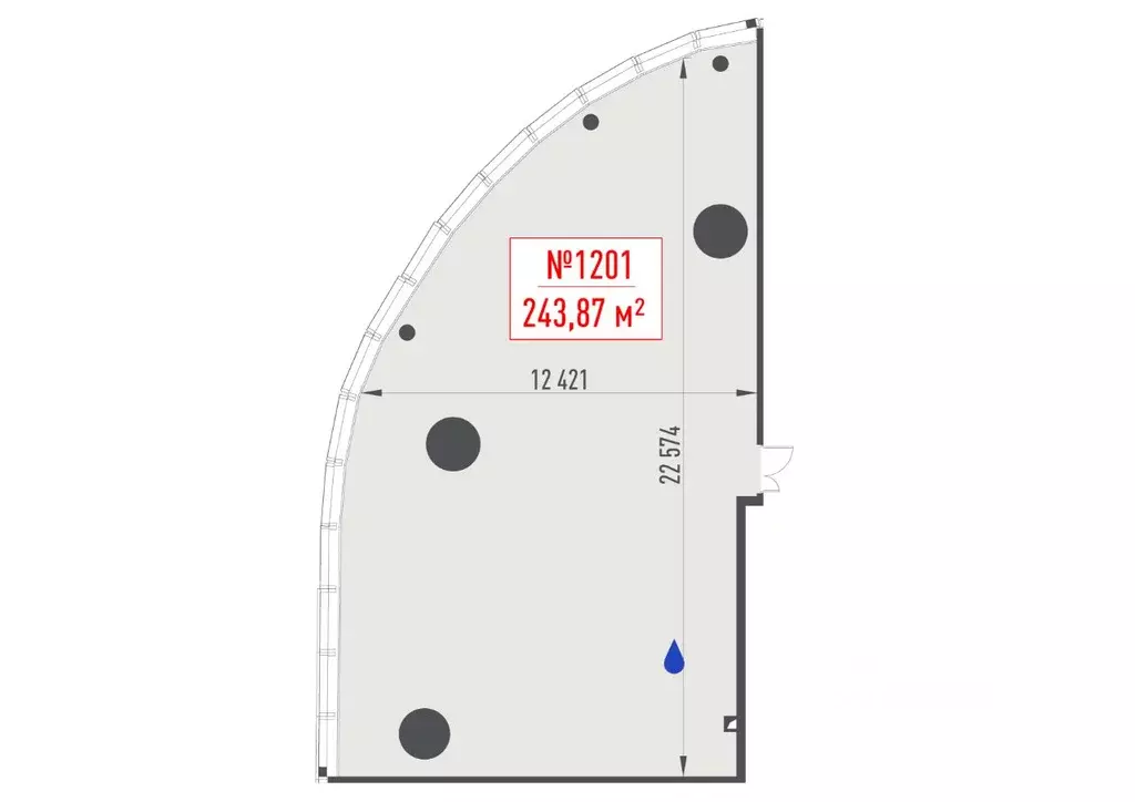 Офис в Москва Шелепихинский туп., 17/1 (244 м) - Фото 2