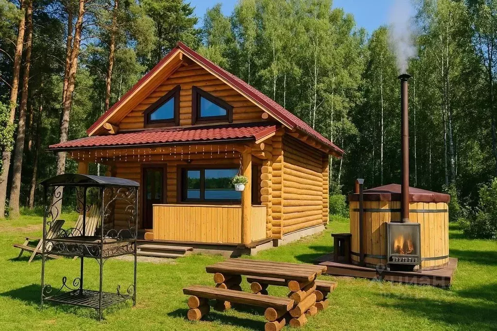 Дом в Карелия, Прионежский район, Шуйское с/пос, д. Шуйская Чупа, ... - Фото 1