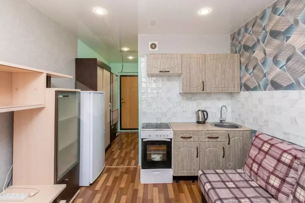 Студия Тюменская область, Тюмень ул. Новоселов, 115 (15.5 м) - Фото 1