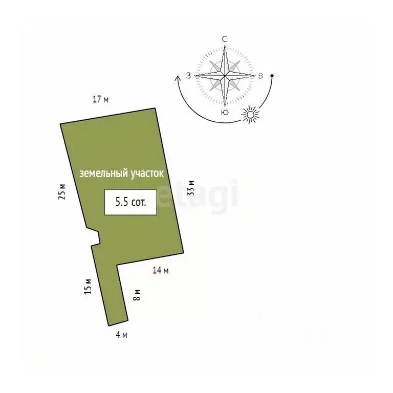 Участок в Красноярский край, Большемуртинско-Сухобузимский округ, с. ... - Фото 2