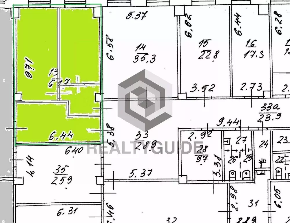 Офис в Москва ул. Щепкина, 28 (62 м) - Фото 1