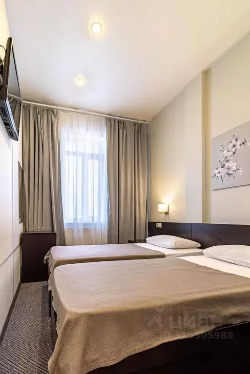 Комната Татарстан, Казань ул. Шигабутдина Марджани, 6 (14.0 м) - Фото 0