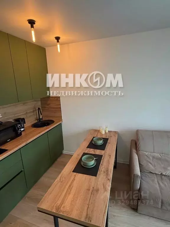 Студия Московская область, Котельники Парковый мкр, 1к20 (19.6 м) - Фото 2