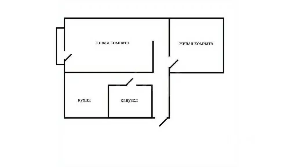 2-к кв. Сахалинская область, Долинский городской округ, с. Сокол ул. ... - Фото 2