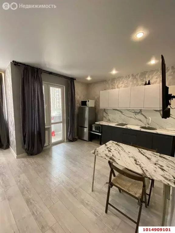 Квартира-студия: Новая Адыгея, Береговая улица, 3к17 (31 м) - Фото 1