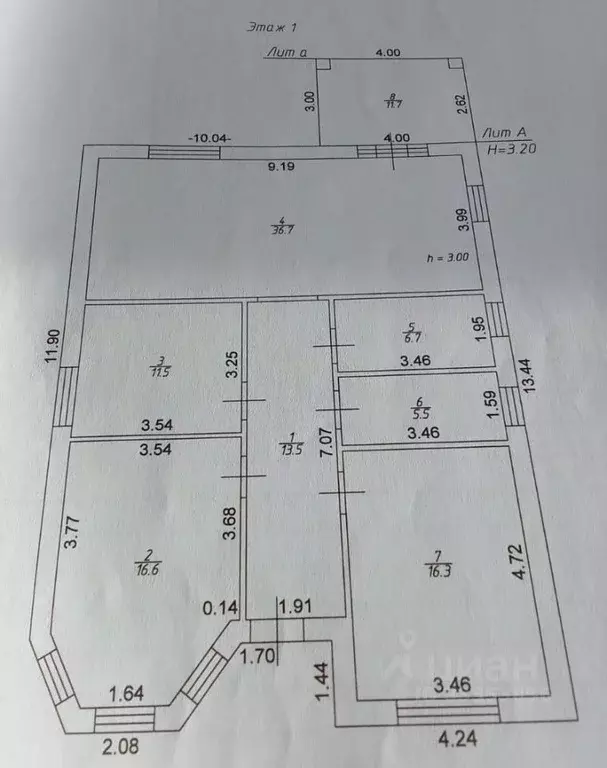 Дом в Татарстан, Высокогорский район, д. Чернышевка ул. Дуслык, 15 ... - Фото 1