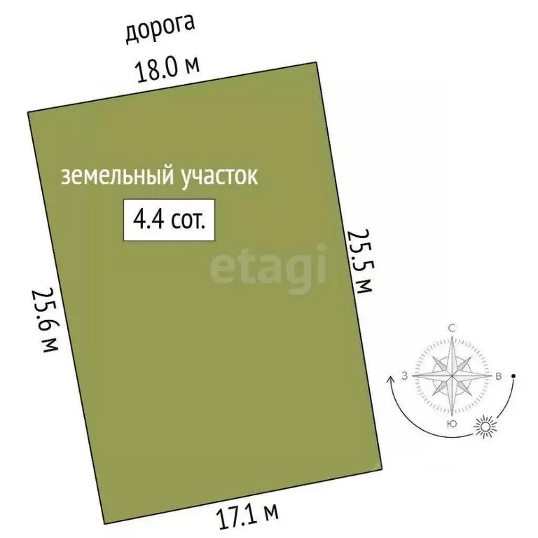 Участок в Севастополь Сосновый Бор садоводческое товарищество, 79 ... - Фото 2