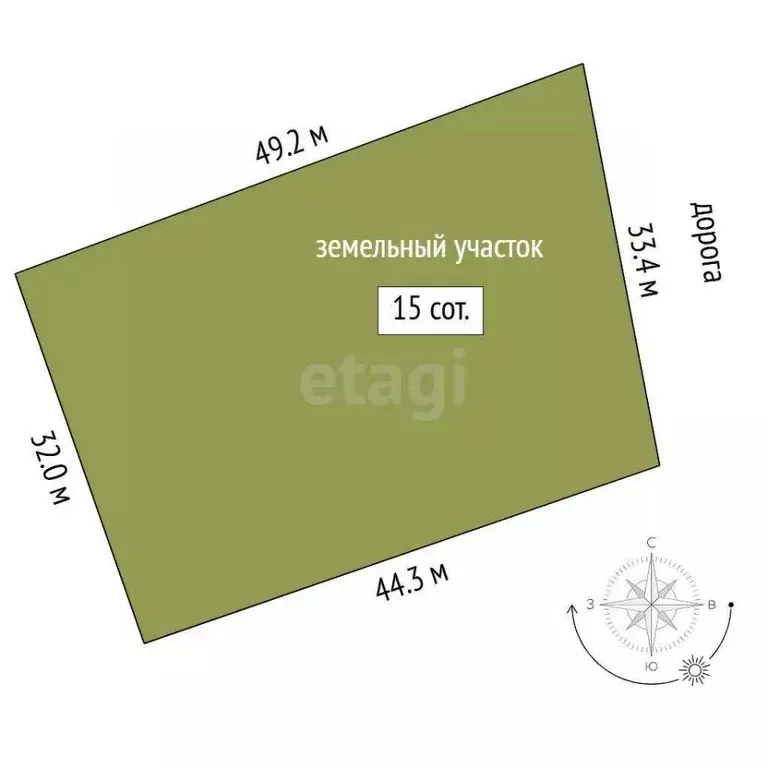 Участок в Тюменская область, Тюменский муниципальный округ, с. ... - Фото 2