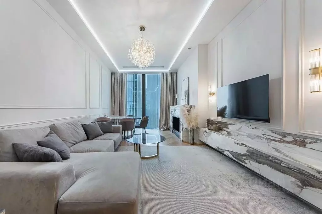 2-к кв. Москва 1-й Красногвардейский проезд, 22с1 (66.0 м) - Фото 1